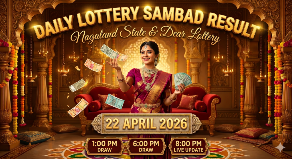 Lottery Sambad Result Today 22 April 2026 | 1PM 6PM 8PM
