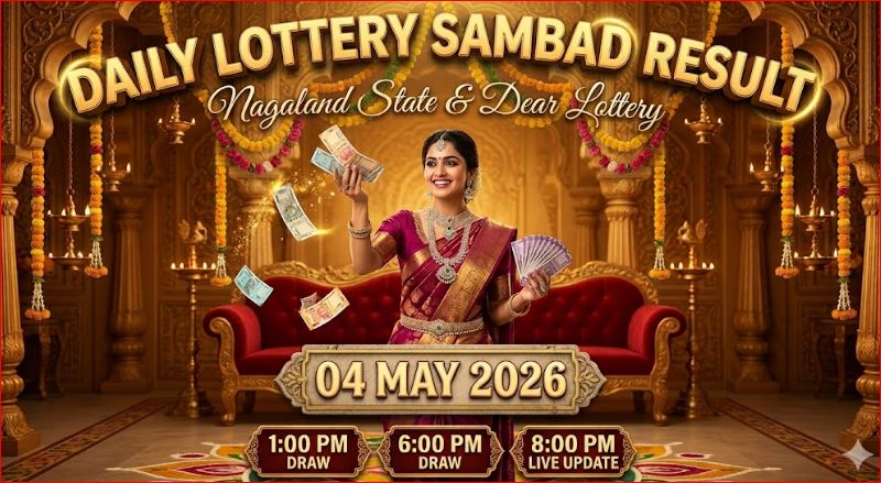 Lottery Sambad Today Result 04 May 2026: Check Now